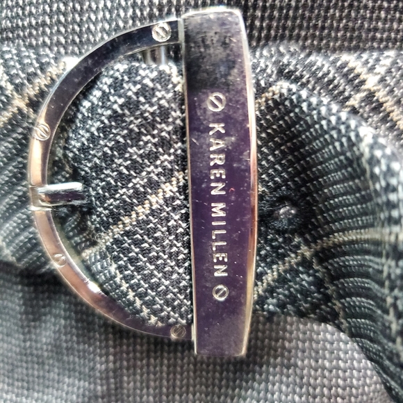 Karen Millen Luxury Wool Belted Dress - Picture 5 of 8